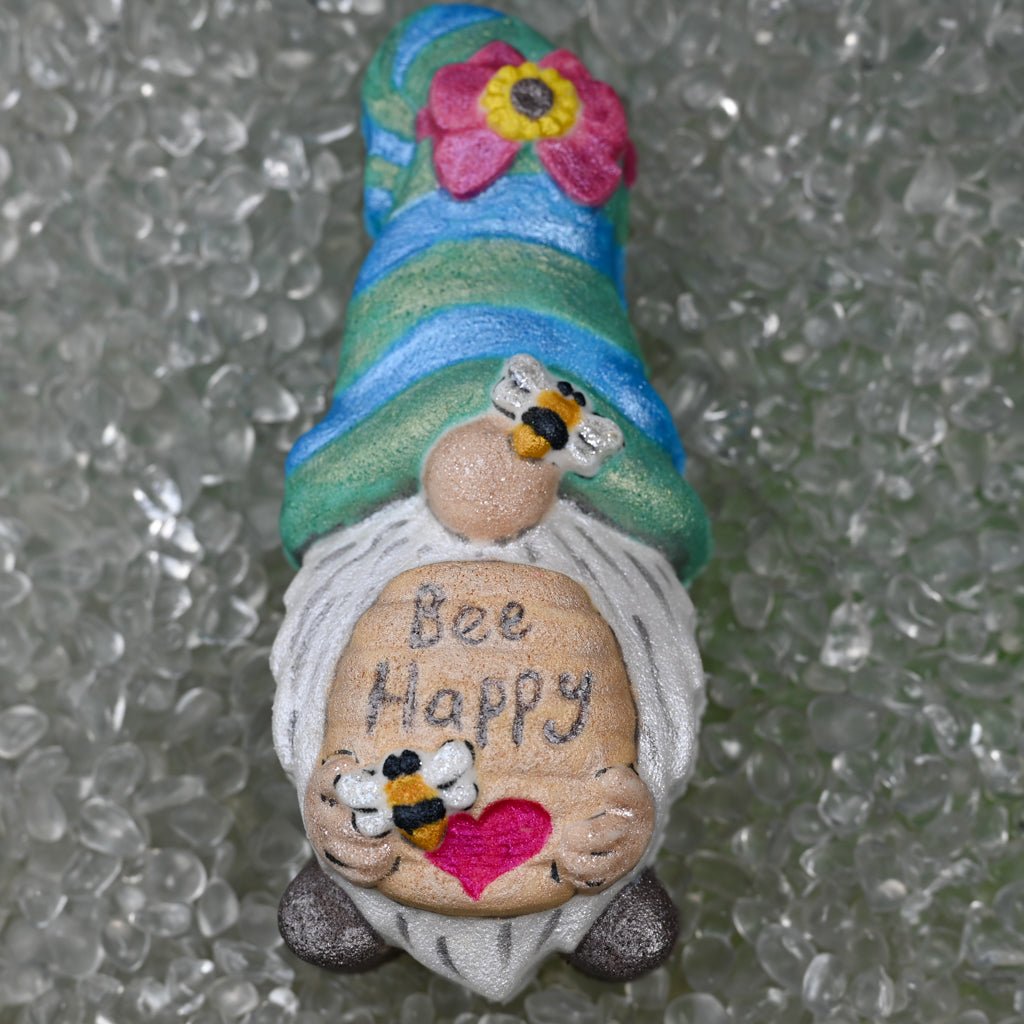 Bee Happy Gnome Bath Bomb - Tanglebrook Soapery