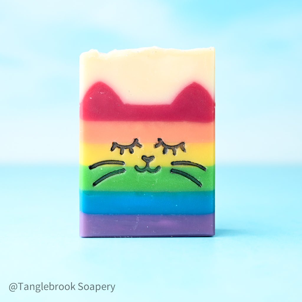 Rainbow Kitty - Tanglebrook Soapery