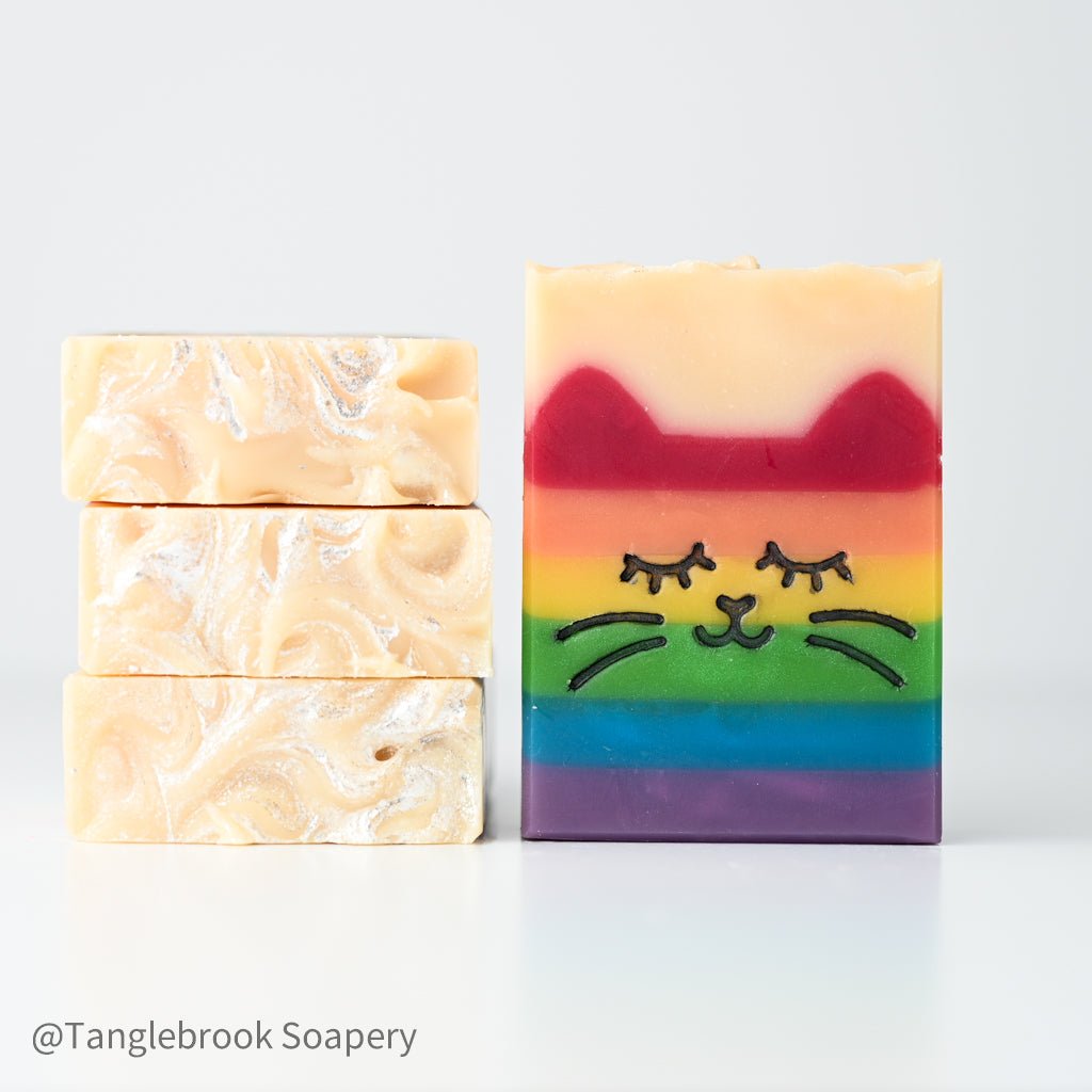 Rainbow Kitty - Tanglebrook Soapery