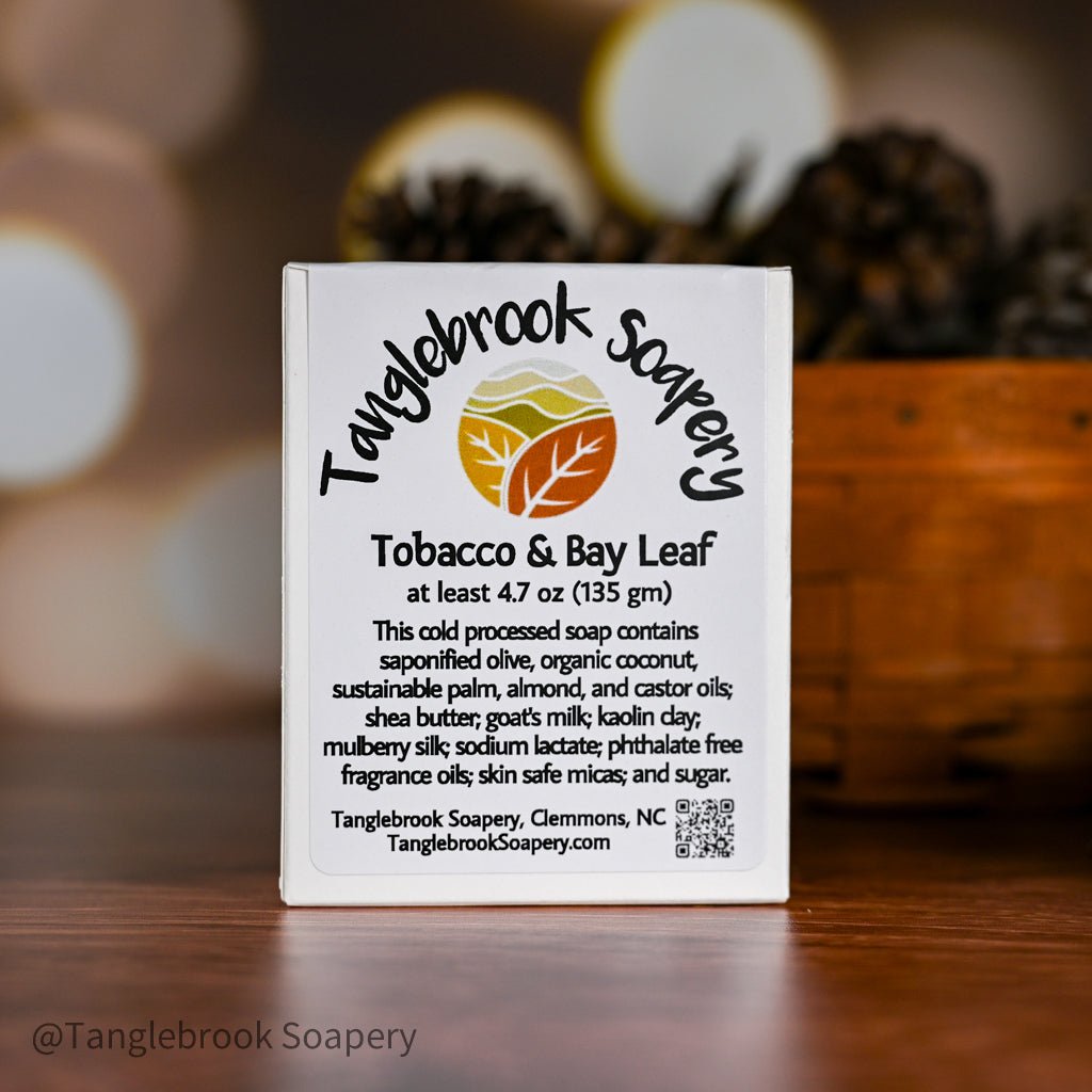 Tobacco & Bay Leaf - Tanglebrook Soapery